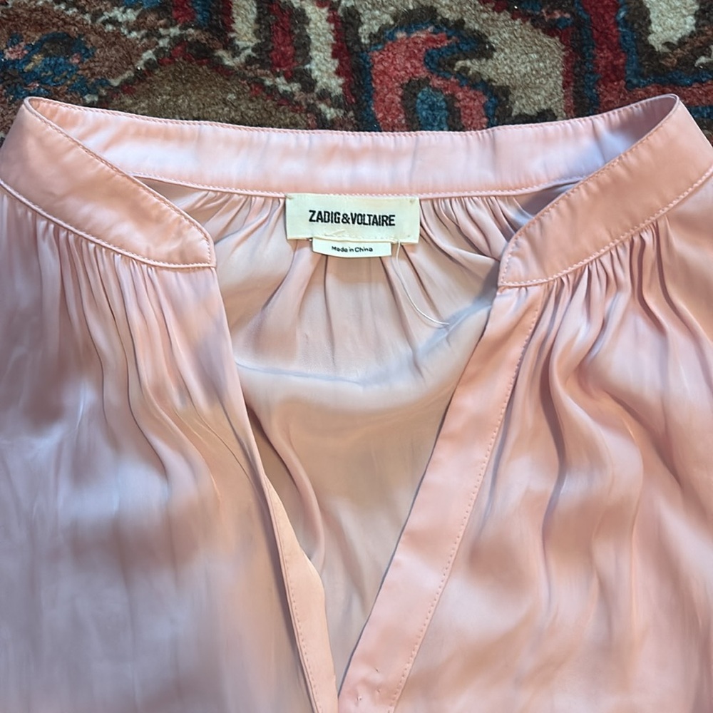 Sateen Zadig & Voltaire blouse.